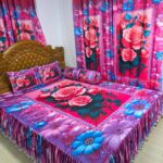 3D Premium Frill Bedsheet Set