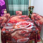 3D Dining Table Cloth Set